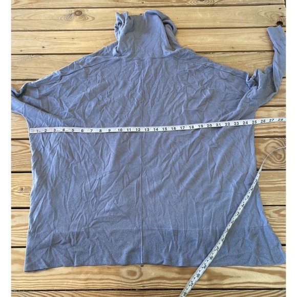 Massimo Dutti Wool Turtleneck Sweater Size Large Women’s Gray - Picture 7 of 8